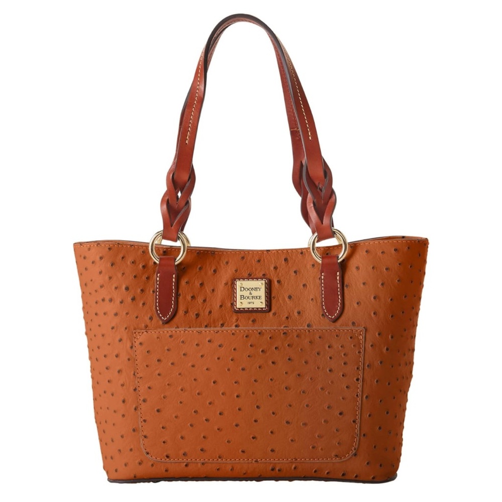 Dooney & Bourke Brown Textured Tote